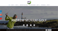 Desktop Screenshot of andrewmurraygolf.com